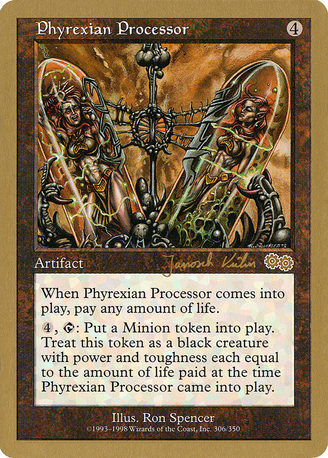 Phyrexian Processor (Janosch Kuhn) [World Championship Decks 2000] | Pegasus Games WI