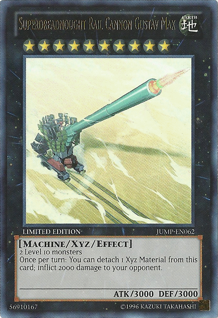 Superdreadnought Rail Cannon Gustav Max [JUMP-EN062] Ultra Rare | Pegasus Games WI