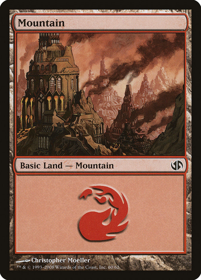 Mountain (60) [Duel Decks: Jace vs. Chandra] | Pegasus Games WI