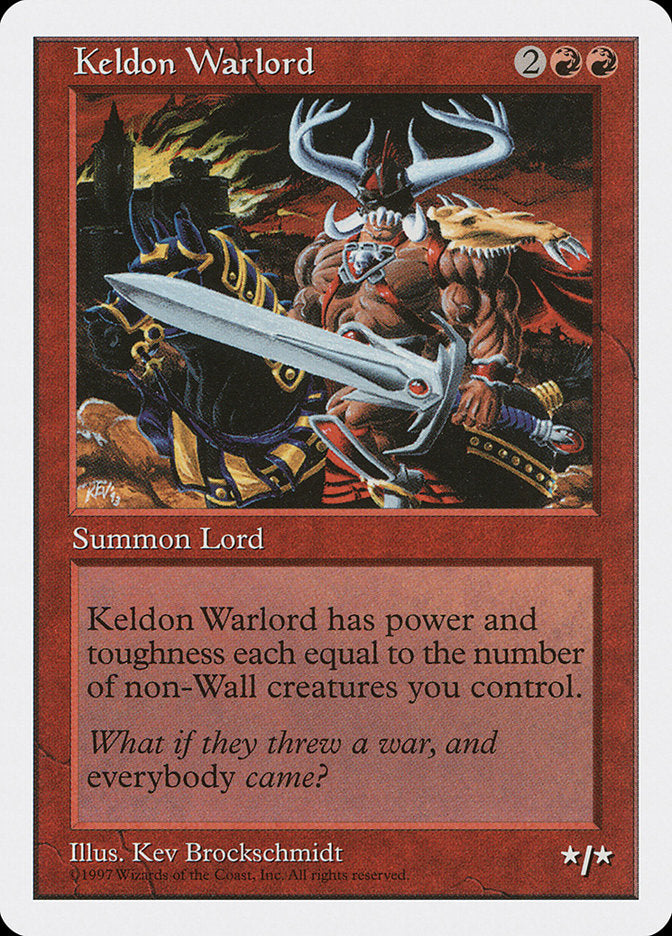 Keldon Warlord [Fifth Edition] | Pegasus Games WI