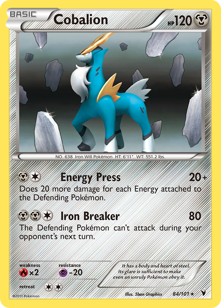 Cobalion (84/101) [Black & White: Noble Victories] | Pegasus Games WI