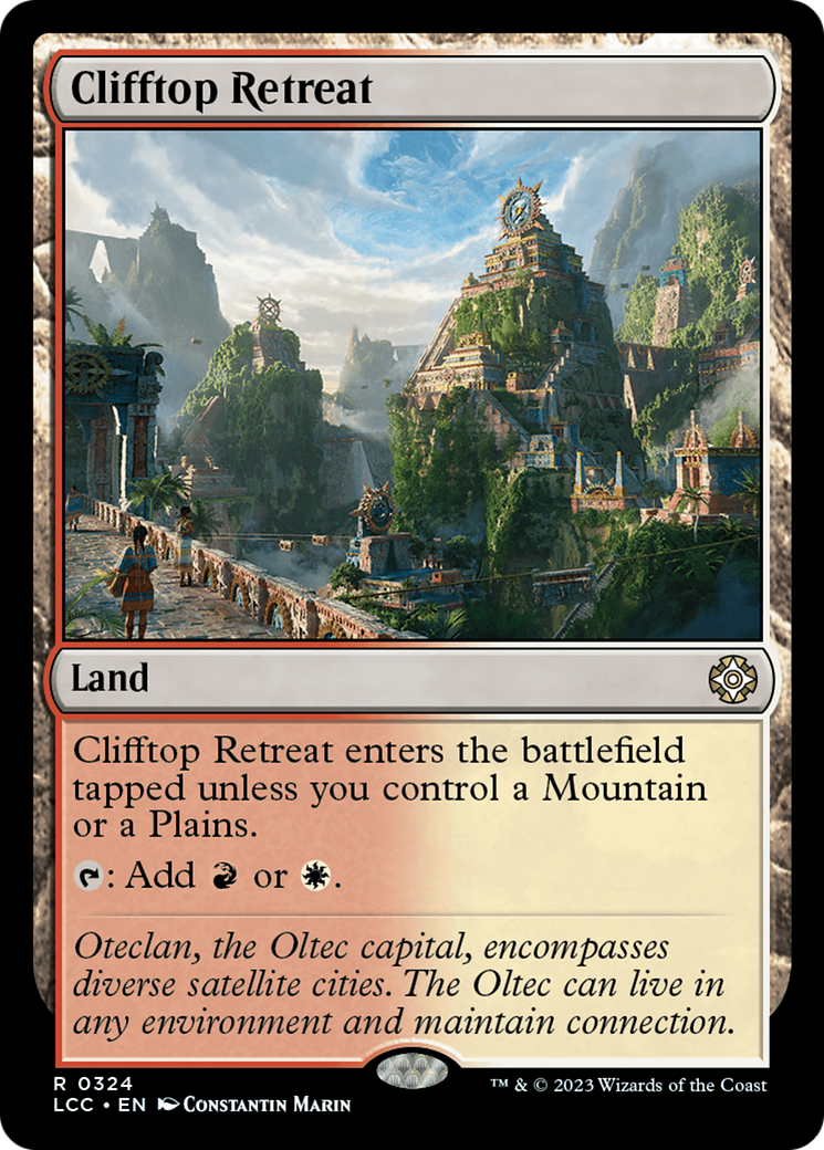 Clifftop Retreat [The Lost Caverns of Ixalan Commander] | Pegasus Games WI