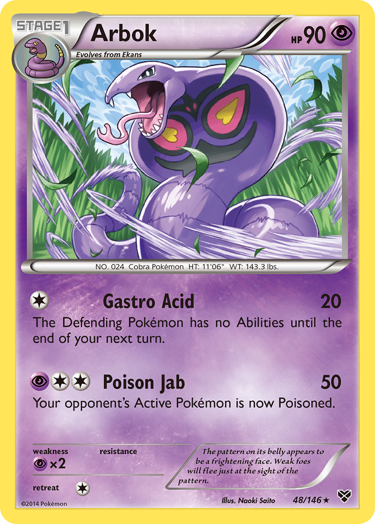 Arbok (48/146) [XY: Base Set] | Pegasus Games WI