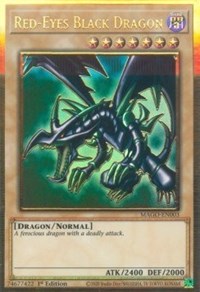 Red-Eyes Black Dragon [MAGO-EN003] Gold Rare | Pegasus Games WI