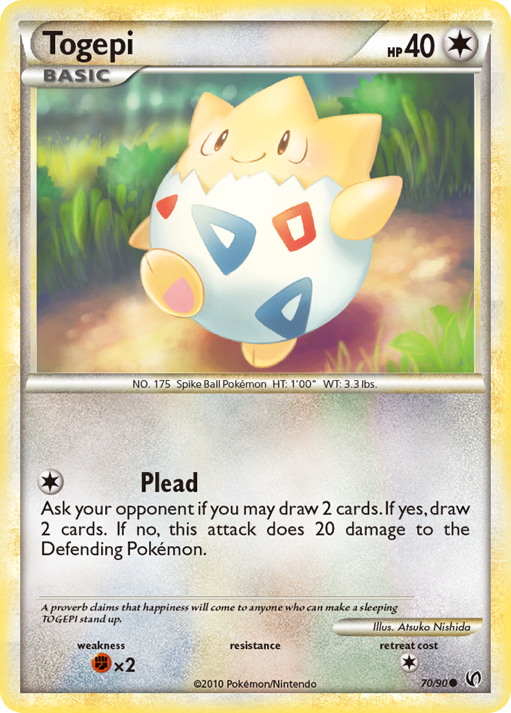 Togepi (70/90) [HeartGold & SoulSilver: Undaunted] | Pegasus Games WI