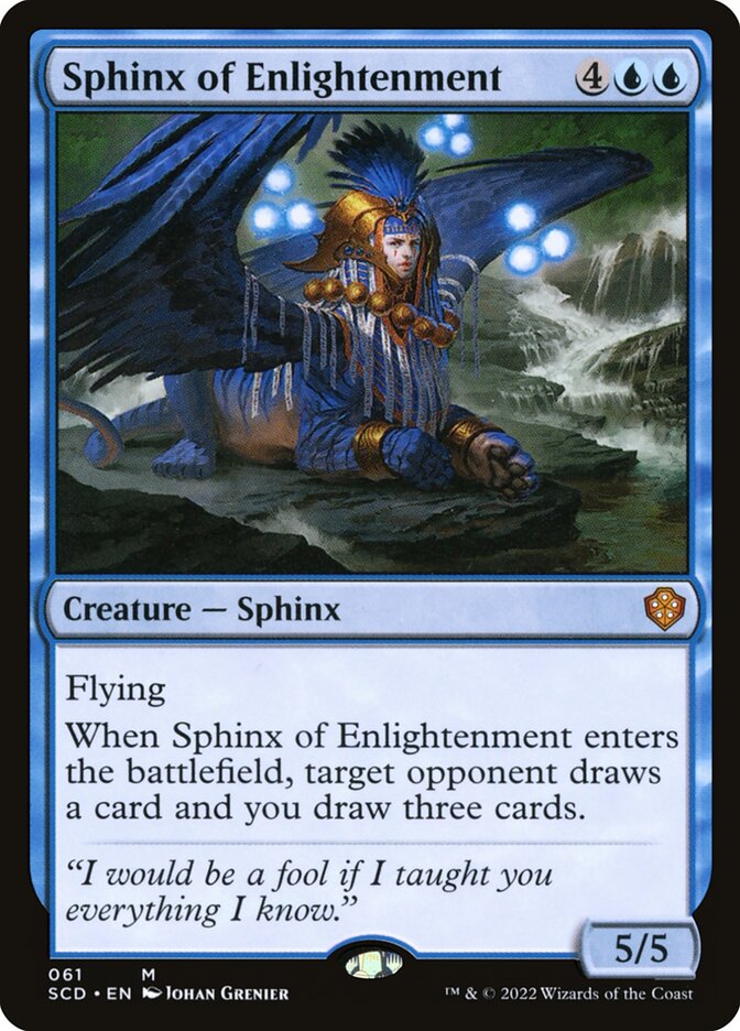 Sphinx of Enlightenment [Starter Commander Decks] | Pegasus Games WI