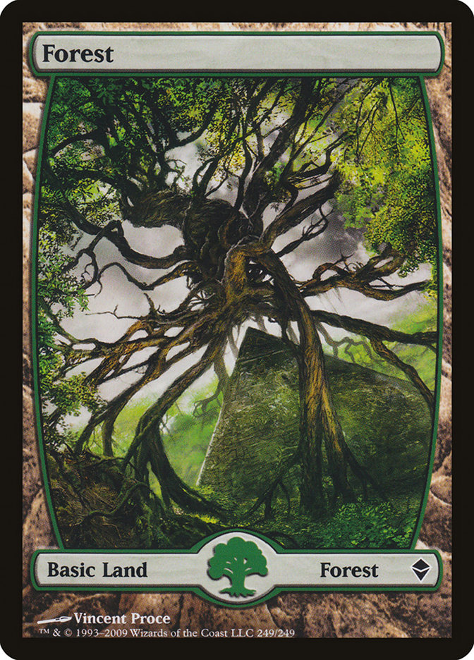 Forest (249) [Zendikar] | Pegasus Games WI