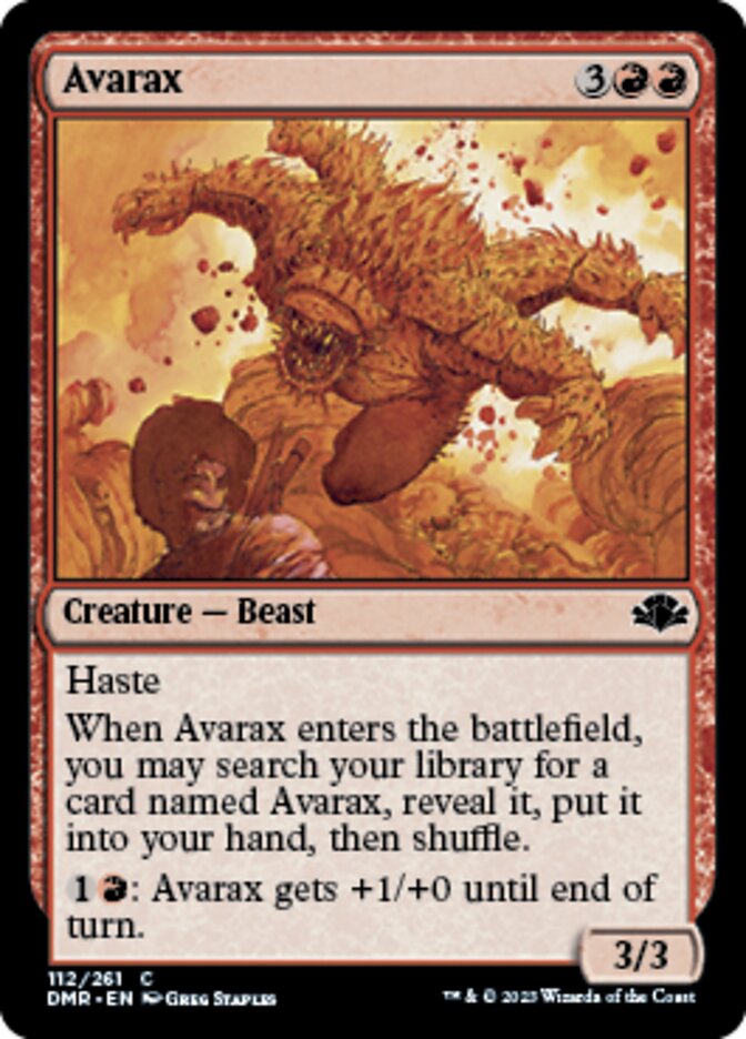 Avarax [Dominaria Remastered] | Pegasus Games WI