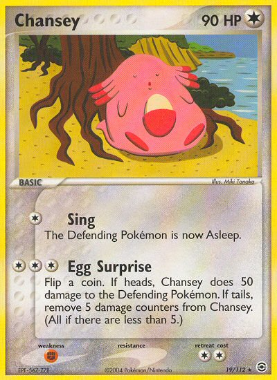 Chansey (19/112) [EX: FireRed & LeafGreen] | Pegasus Games WI