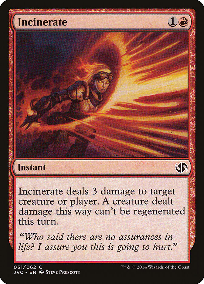 Incinerate [Duel Decks Anthology] | Pegasus Games WI