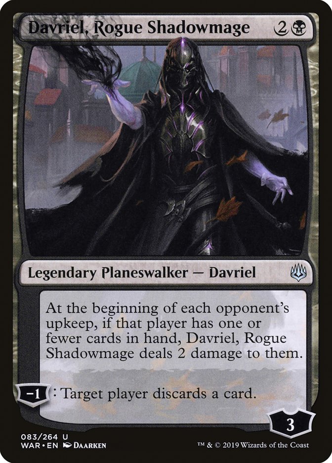 Davriel, Rogue Shadowmage [War of the Spark] | Pegasus Games WI