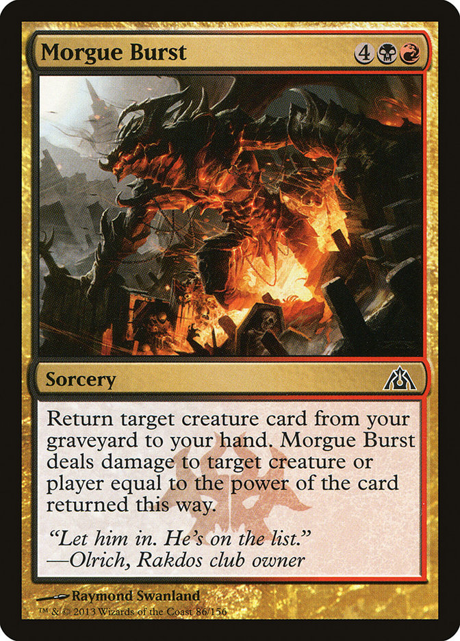 Morgue Burst [Dragon's Maze] | Pegasus Games WI