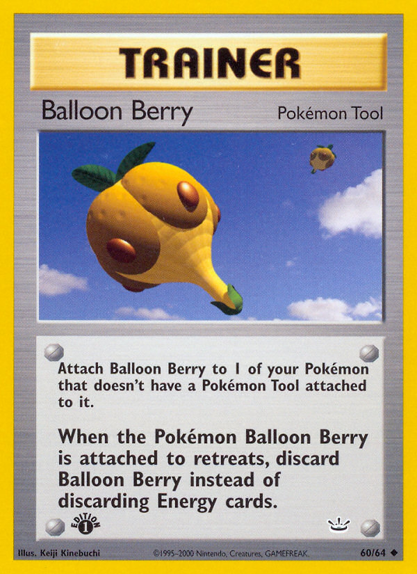 Balloon Berry (60/64) [Neo Revelation 1st Edition] | Pegasus Games WI