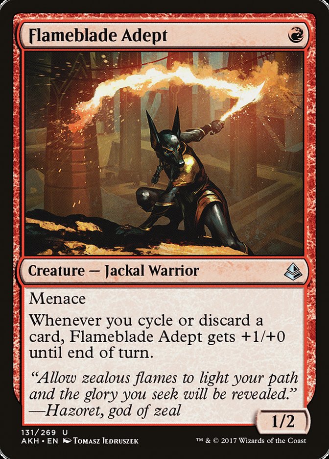 Flameblade Adept [Amonkhet] | Pegasus Games WI