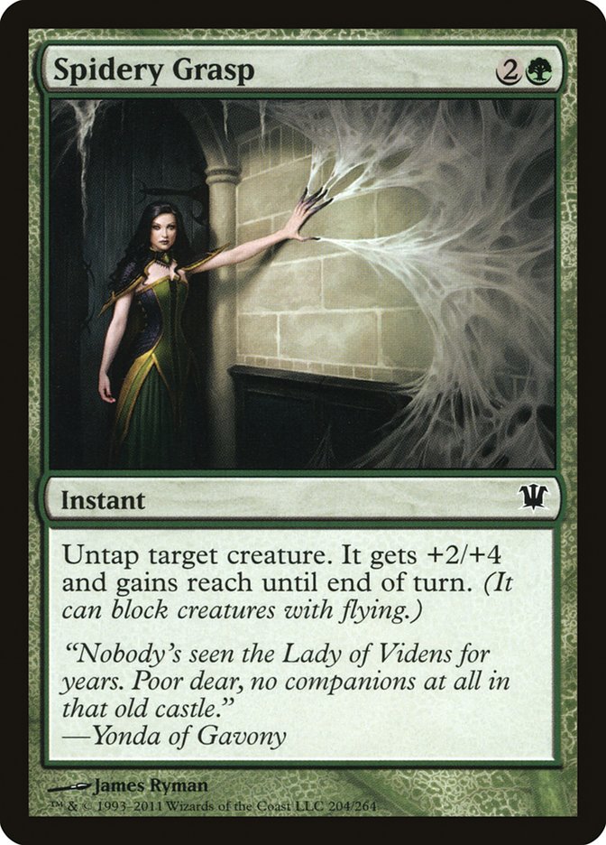 Spidery Grasp [Innistrad] | Pegasus Games WI