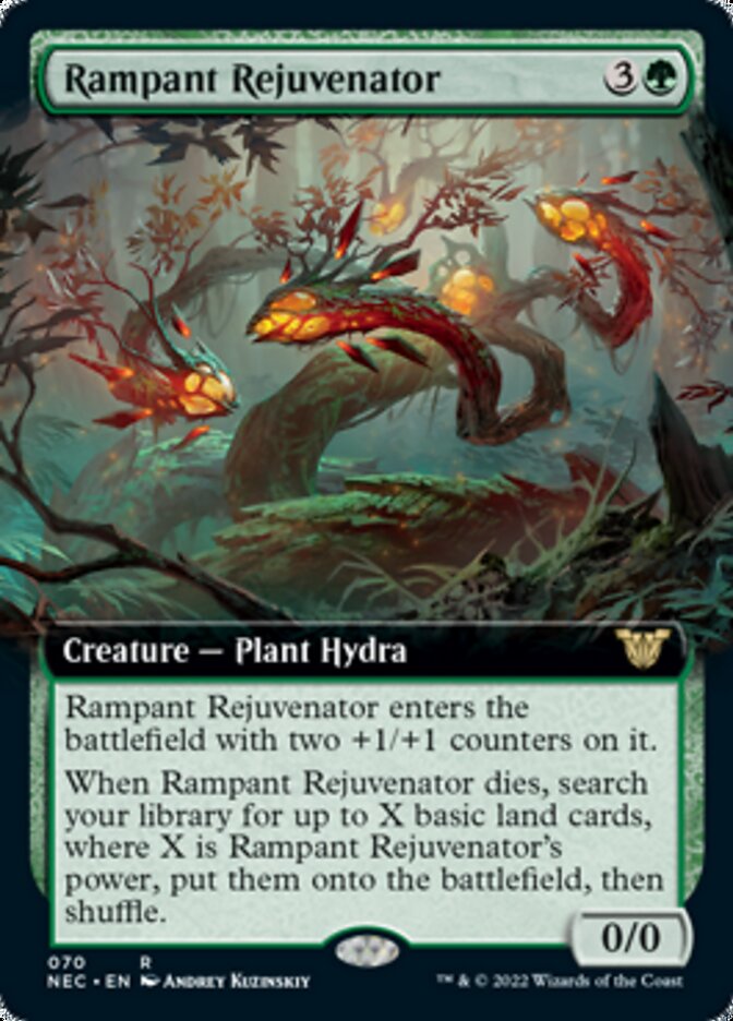 Rampant Rejuvenator (Extended Art) [Kamigawa: Neon Dynasty Commander] | Pegasus Games WI
