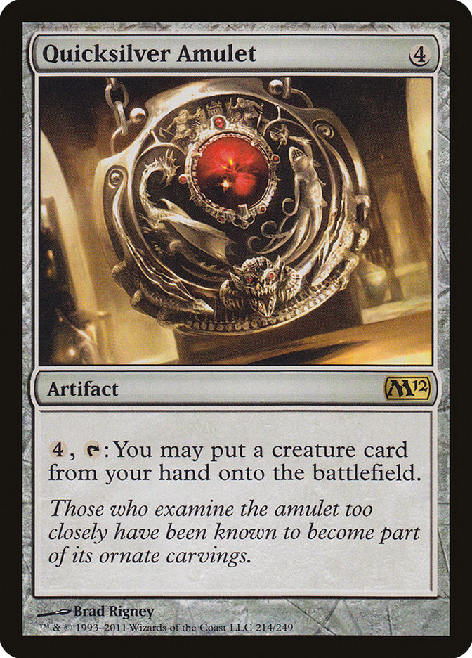 Quicksilver Amulet [Magic 2012] | Pegasus Games WI