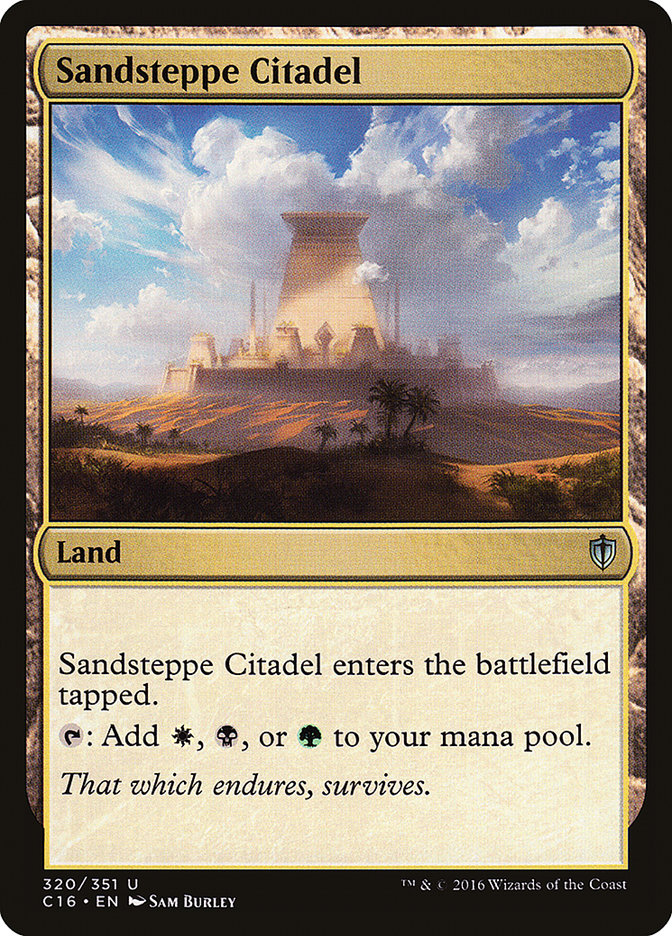 Sandsteppe Citadel [Commander 2016] | Pegasus Games WI