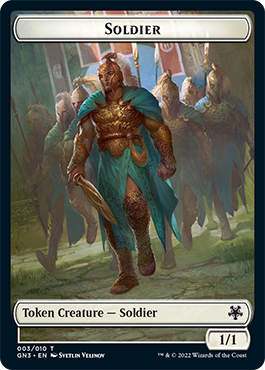 Soldier // Drake Double-Sided Token [Game Night: Free-for-All Tokens] | Pegasus Games WI