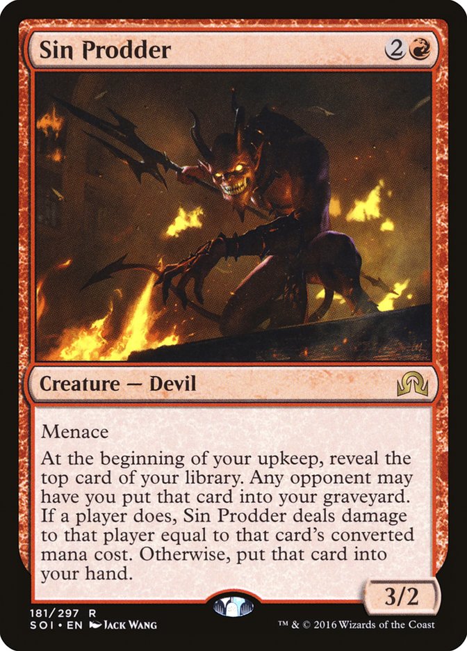 Sin Prodder [Shadows over Innistrad] | Pegasus Games WI