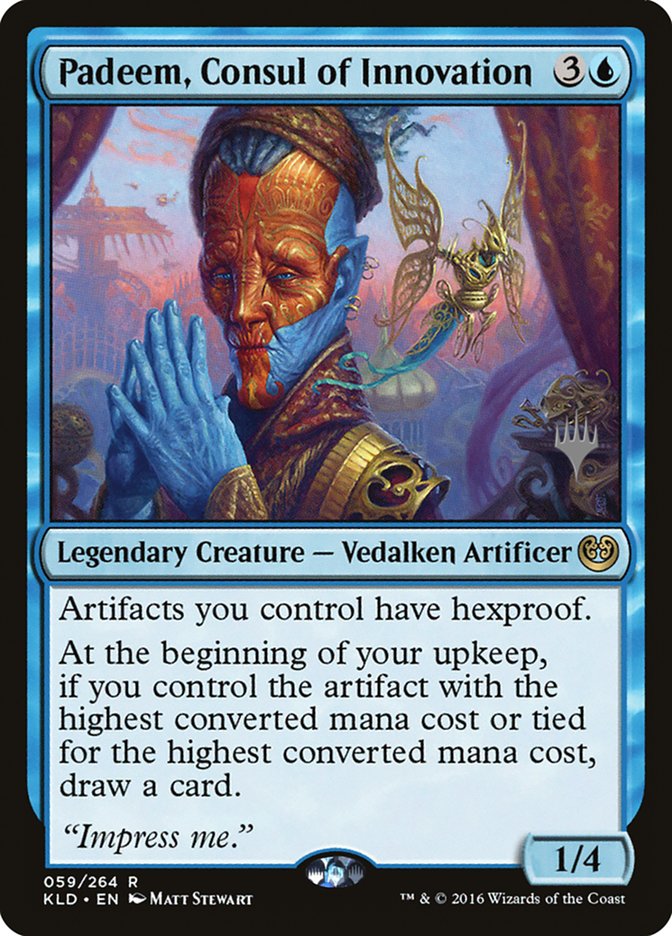 Padeem, Consul of Innovation (Promo Pack) [Kaladesh Promos] | Pegasus Games WI