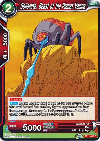 Goliamite, Beast of the Planet Vampa [BT11-020] | Pegasus Games WI