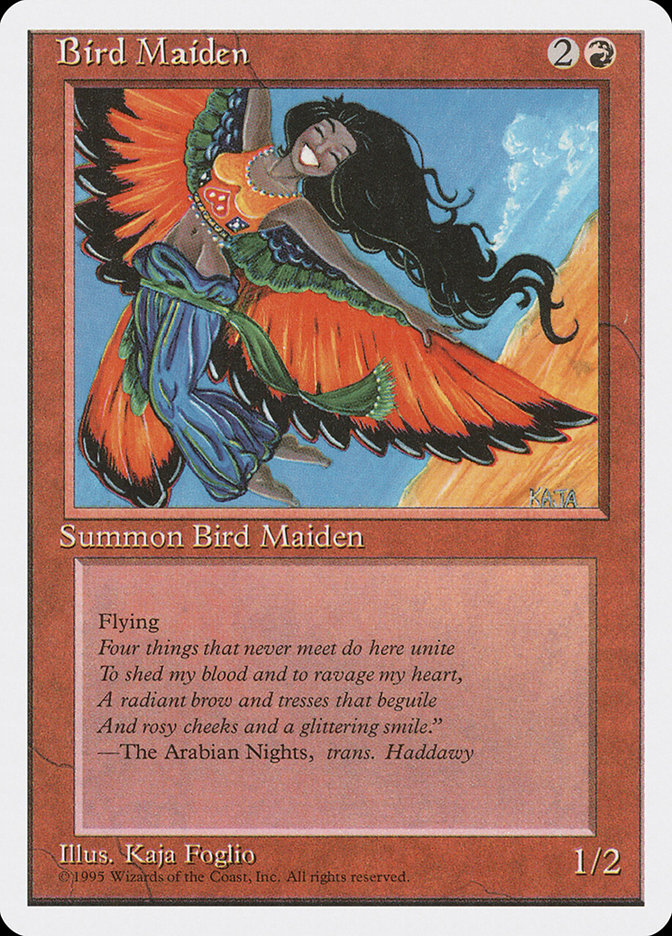 Bird Maiden [Fourth Edition] | Pegasus Games WI