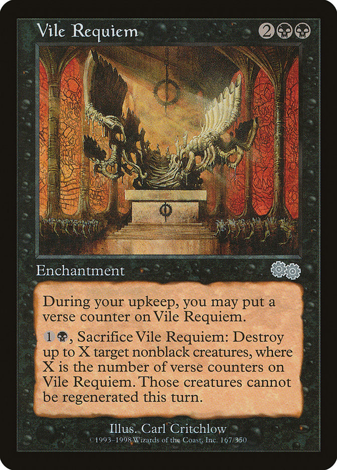 Vile Requiem [Urza's Saga] | Pegasus Games WI