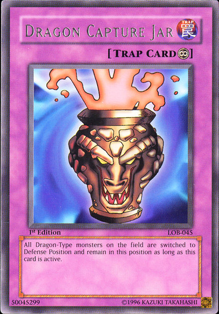 Dragon Capture Jar [LOB-045] Rare | Pegasus Games WI