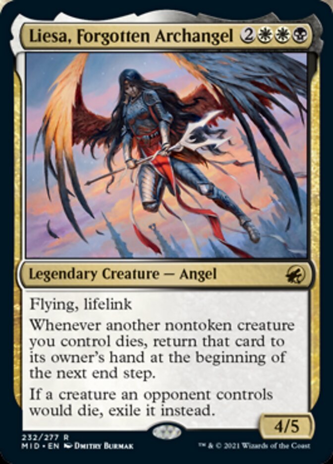 Liesa, Forgotten Archangel [Innistrad: Midnight Hunt] | Pegasus Games WI