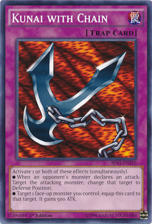 Kunai with Chain [BP03-EN210] Common | Pegasus Games WI