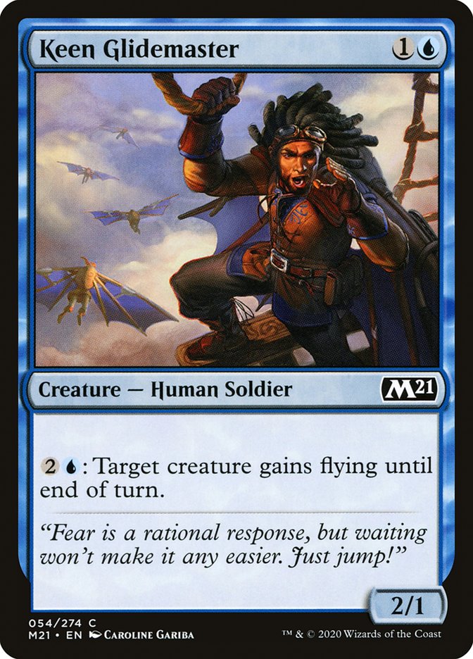 Keen Glidemaster [Core Set 2021] | Pegasus Games WI
