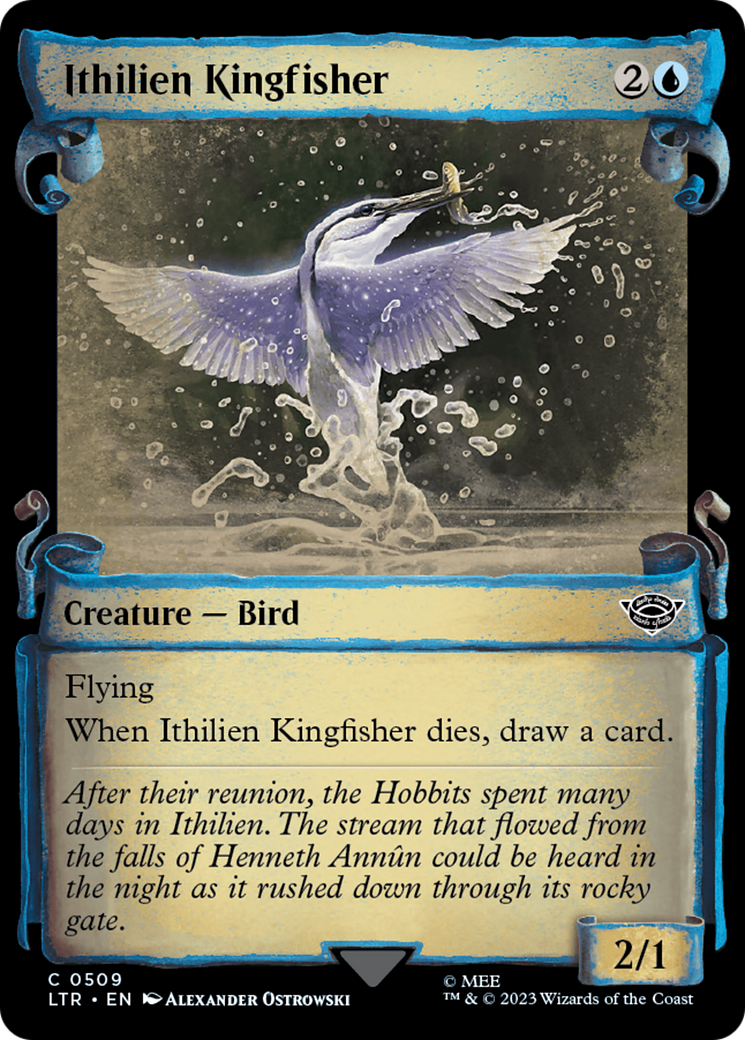 Ithilien Kingfisher [The Lord of the Rings: Tales of Middle-Earth Showcase Scrolls] | Pegasus Games WI