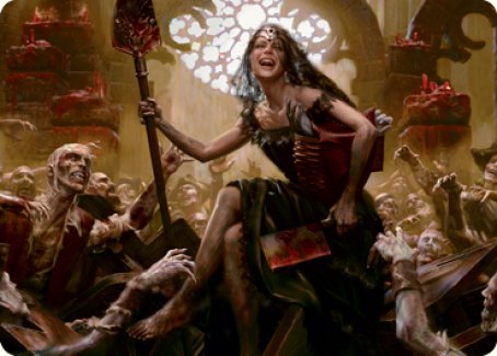 Gisa, Glorious Resurrector Art Card [Innistrad: Midnight Hunt Art Series] | Pegasus Games WI