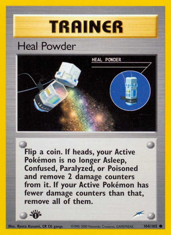 Heal Powder (104/105) [Neo Destiny 1st Edition] | Pegasus Games WI