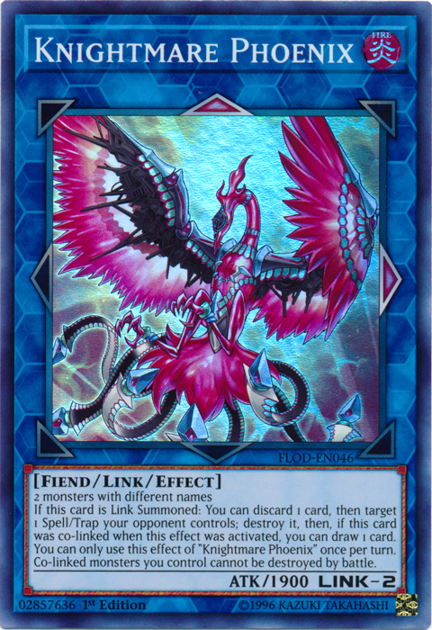 Knightmare Phoenix [FLOD-EN046] Super Rare | Pegasus Games WI