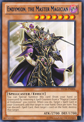 Endymion, the Master Magician (Blue) [DL16-EN006] Rare | Pegasus Games WI