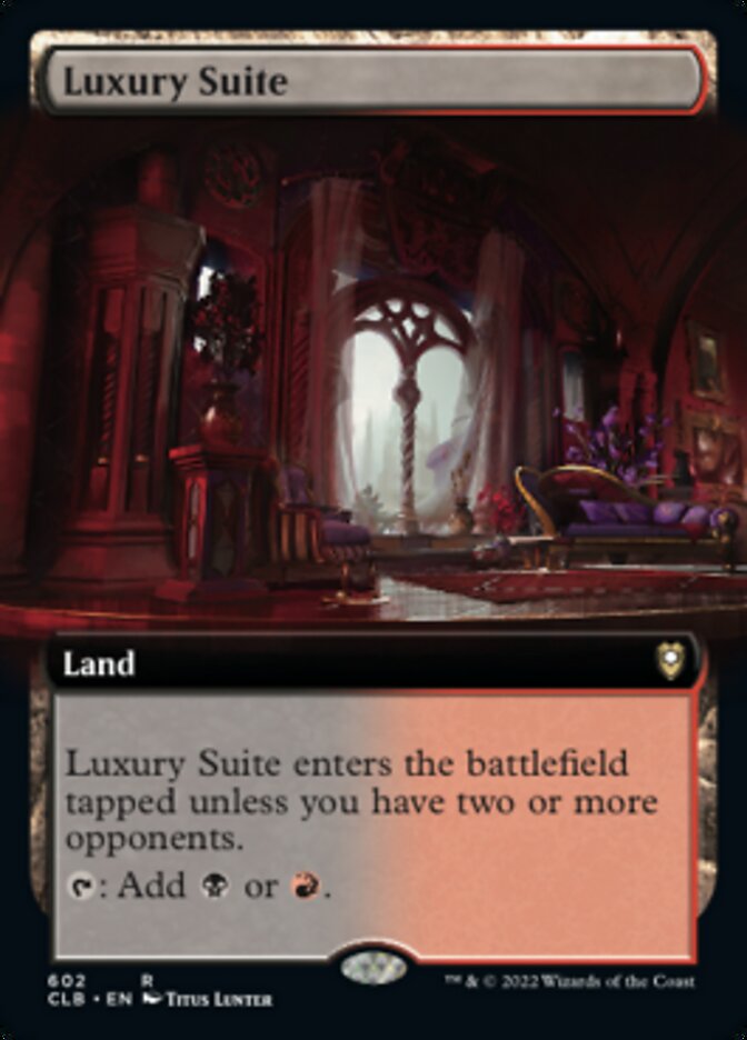 Luxury Suite (Extended Art) [Commander Legends: Battle for Baldur's Gate] | Pegasus Games WI