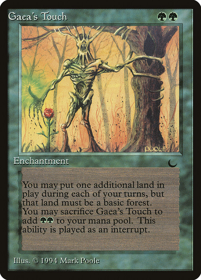 Gaea's Touch (Misprinted) [The Dark] | Pegasus Games WI