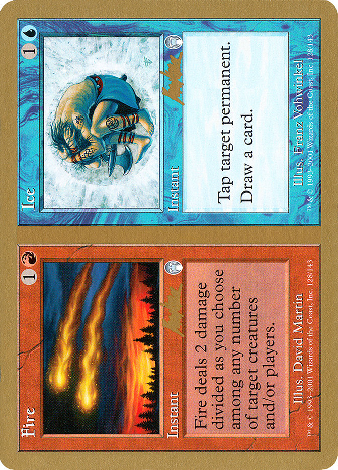 Fire // Ice (Brian Kibler) [World Championship Decks 2002] | Pegasus Games WI
