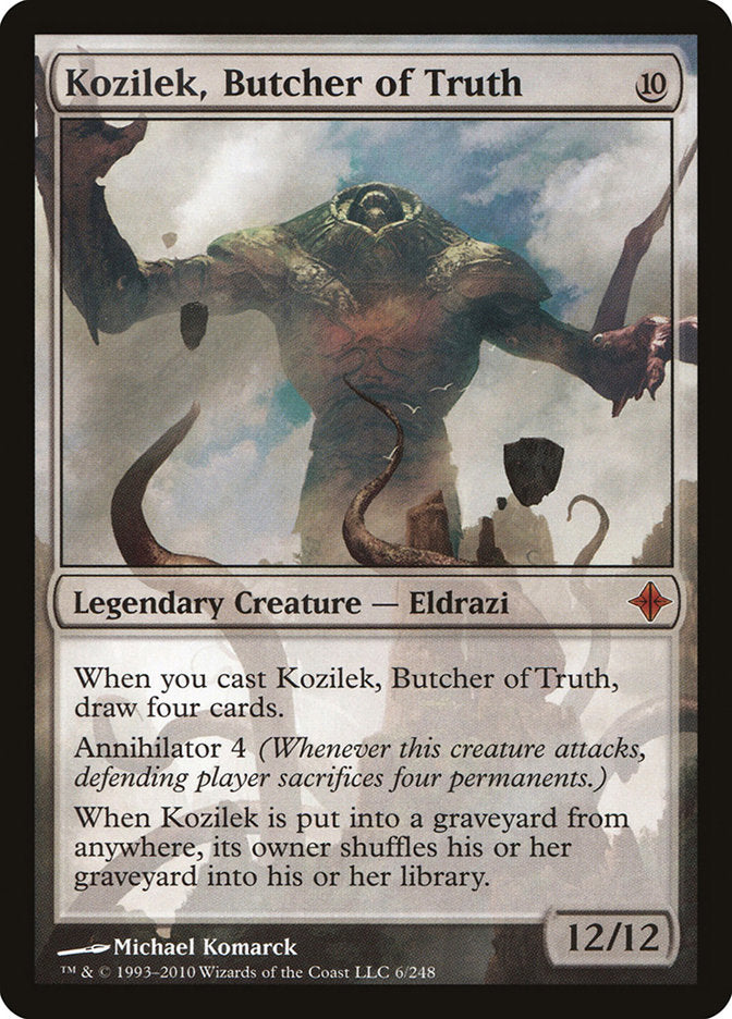 Kozilek, Butcher of Truth [Rise of the Eldrazi] | Pegasus Games WI