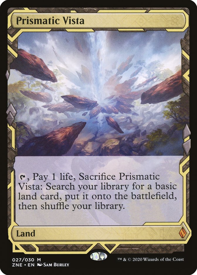 Prismatic Vista (Expeditions) [Zendikar Rising Expeditions] | Pegasus Games WI