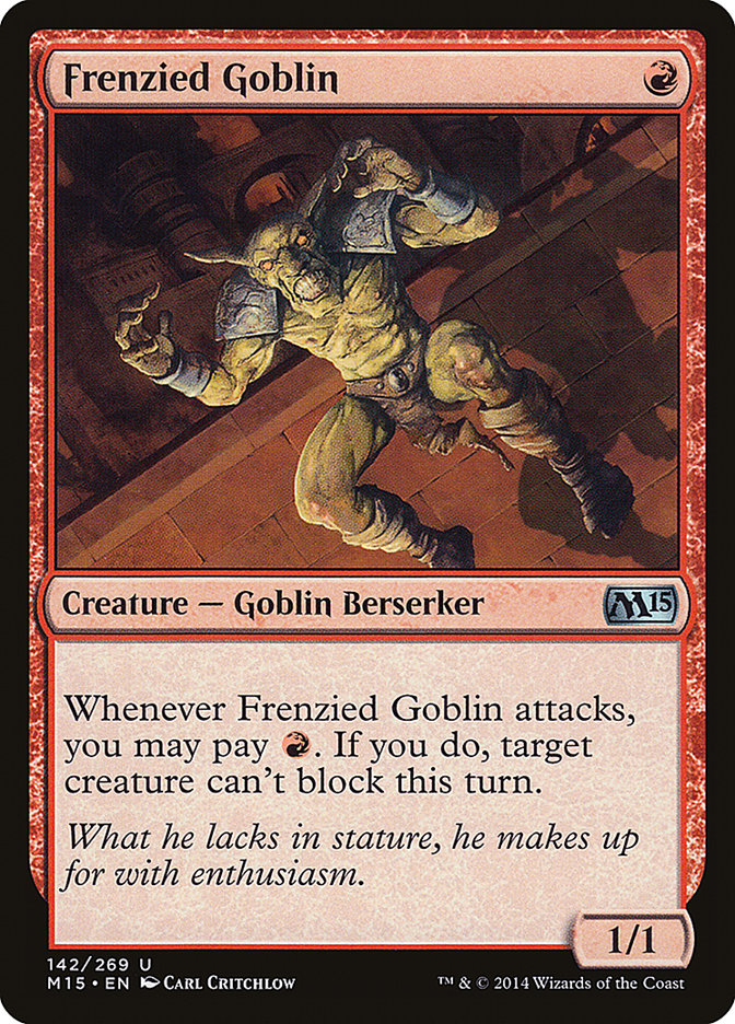 Frenzied Goblin [Magic 2015] | Pegasus Games WI