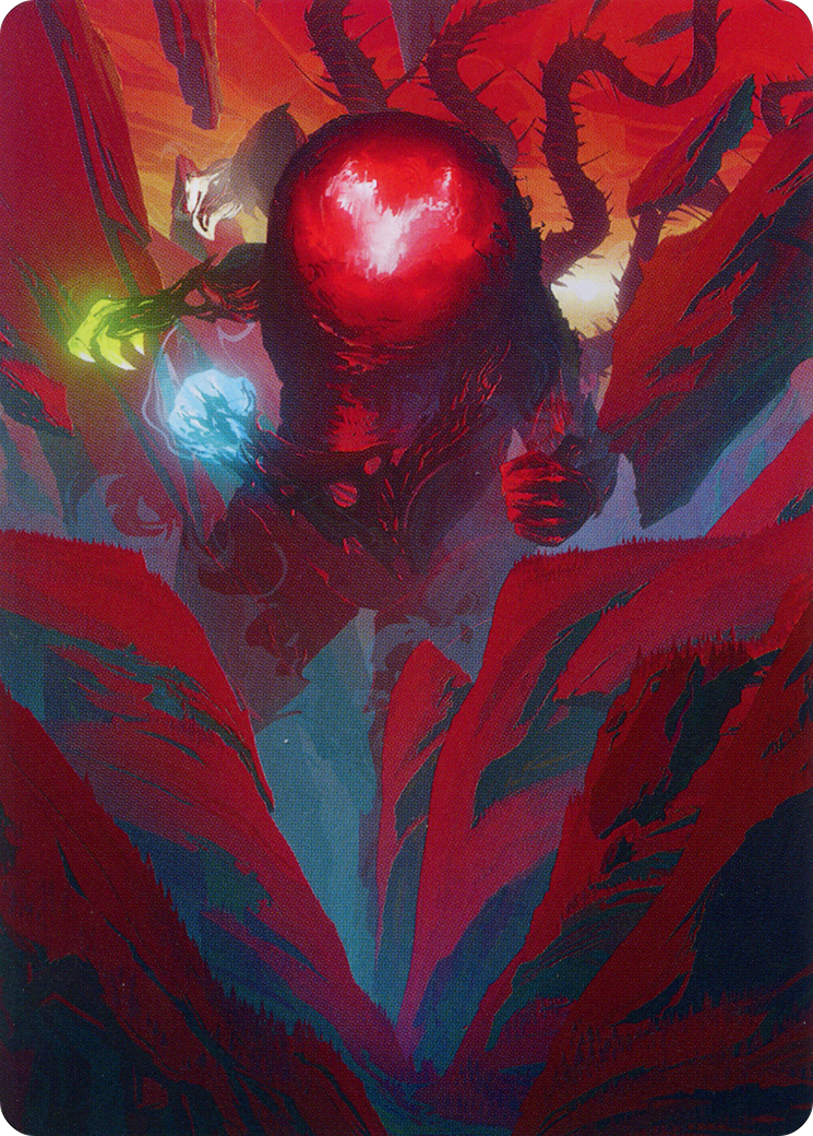 Omnath, Locus of All Art Card (62) [March of the Machine Art Series] | Pegasus Games WI