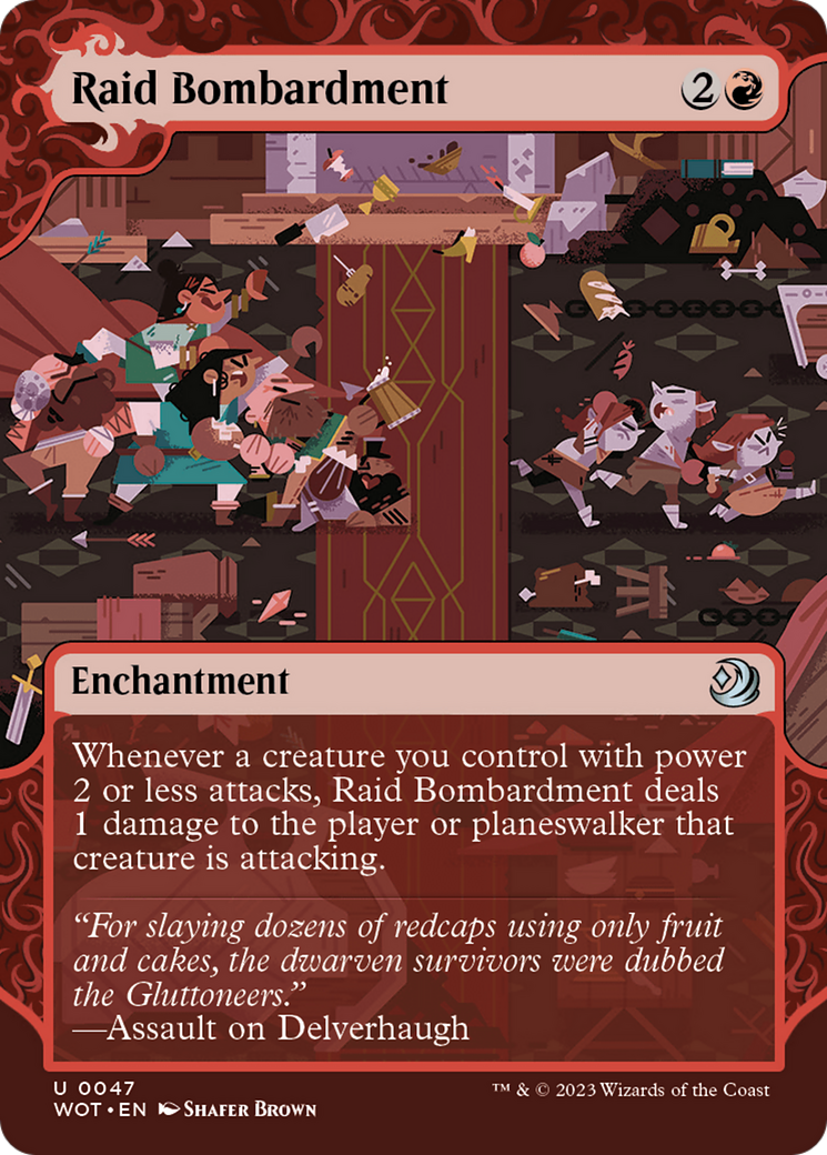 Raid Bombardment [Wilds of Eldraine: Enchanting Tales] | Pegasus Games WI