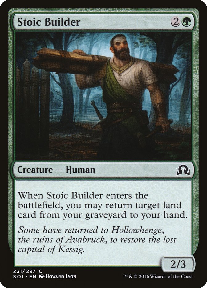 Stoic Builder [Shadows over Innistrad] | Pegasus Games WI