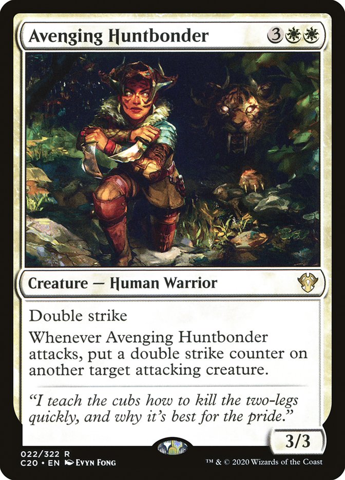 Avenging Huntbonder [Commander 2020] | Pegasus Games WI