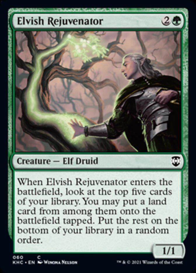 Elvish Rejuvenator [Kaldheim Commander] | Pegasus Games WI