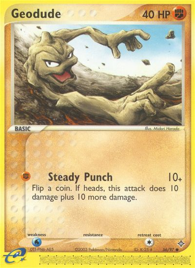 Geodude (56/97) [EX: Dragon] | Pegasus Games WI