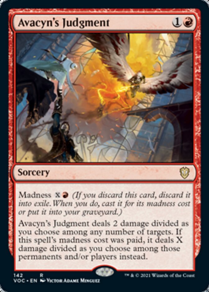 Avacyn's Judgment [Innistrad: Crimson Vow Commander] | Pegasus Games WI